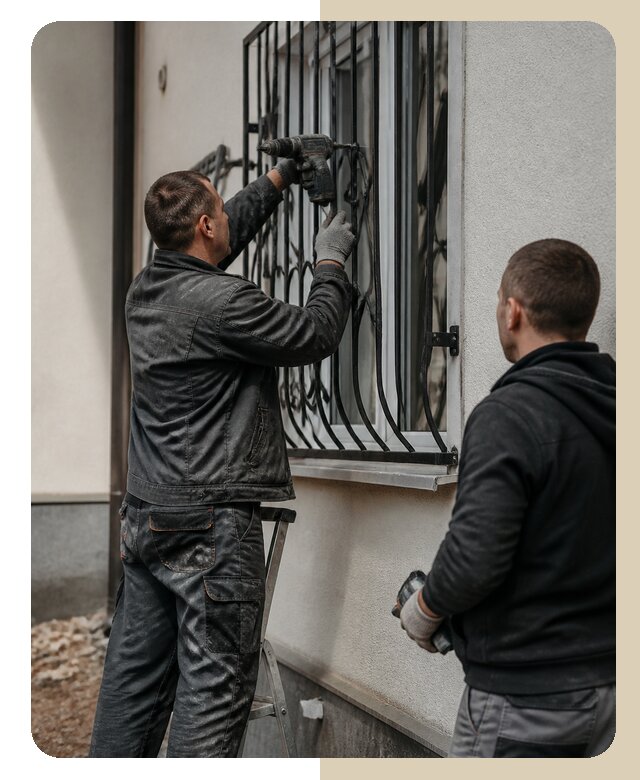 Установка наружных решеток в Якутске от 5103 р. | ДвериЛегко-Ктс
